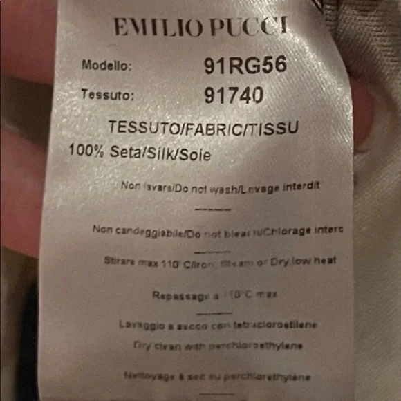 Emilio Pucci Black and Green Floral Wedding Dress - Picture 12 of 15